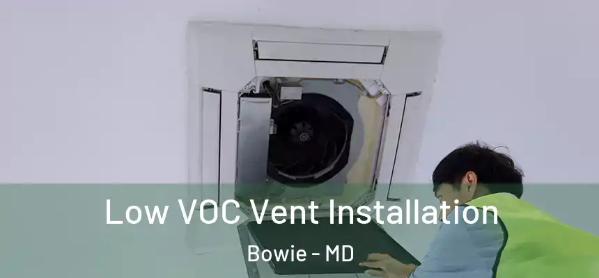  Low VOC Vent Installation Bowie - MD